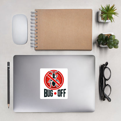 Bug off-Bubble-free stickers