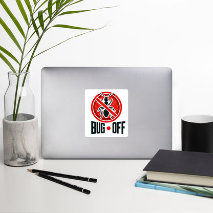 Bug off-Bubble-free stickers