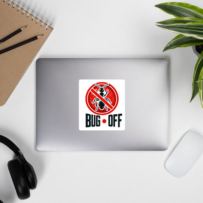 Bug off-Bubble-free stickers