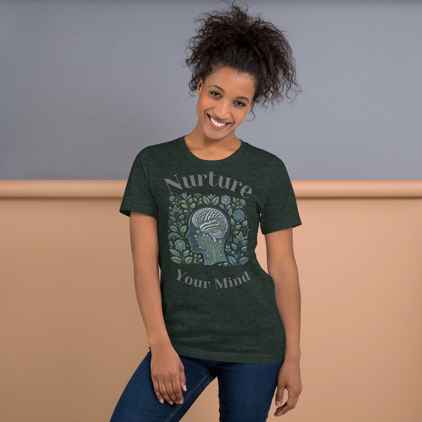 Nurture you Mind Unisex t-shirt